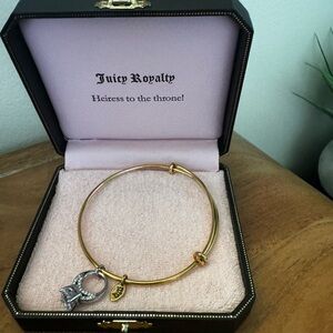 Vintage Juicy Couture Engagement Ring Charm Bracelet